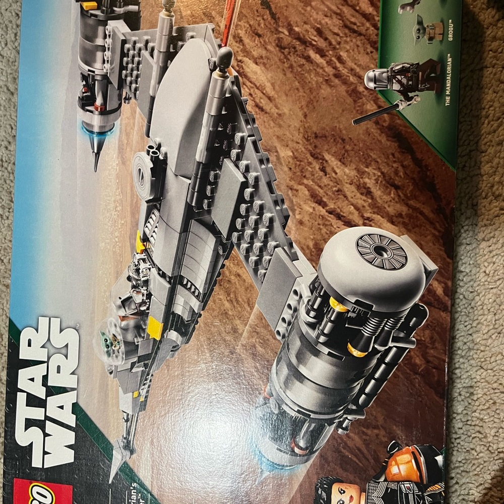 LEGO Star Wars Building Set - Gray, Black, and Yellow
